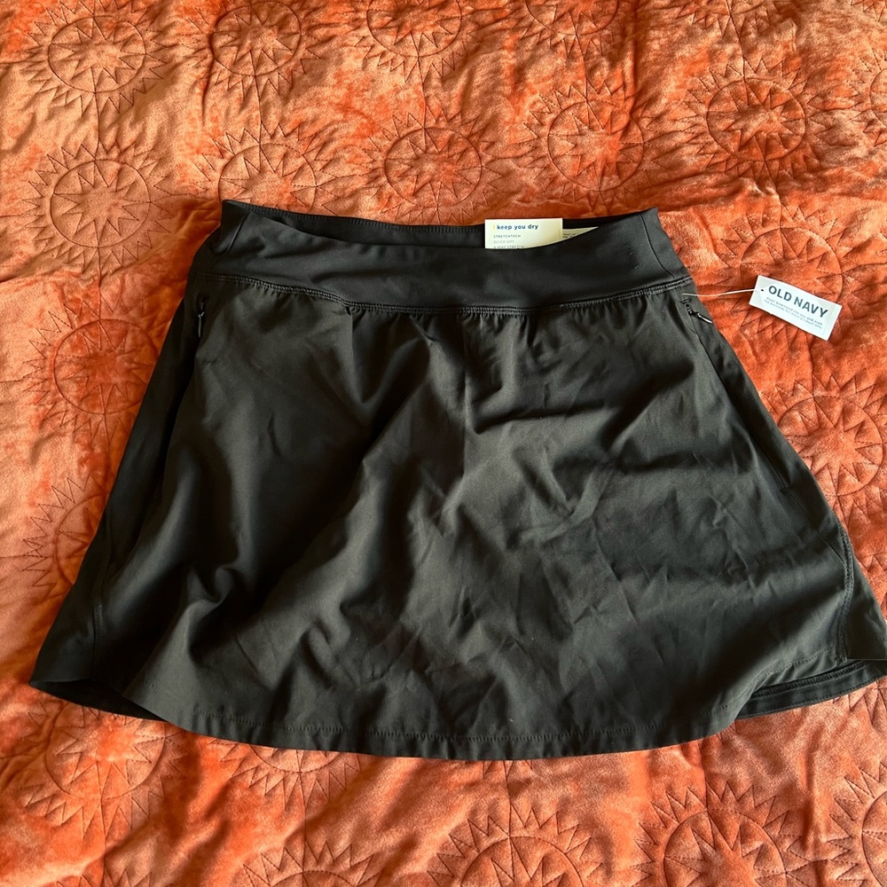 Old Navy Black Workout Skirt Athletic Casual